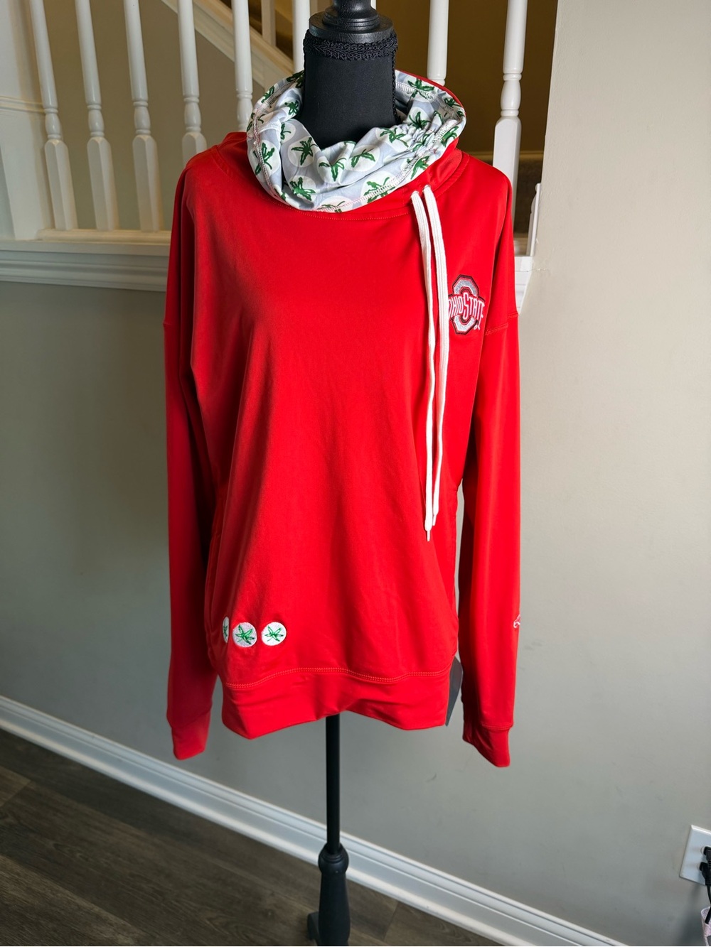 Ohio State Buckeyes Women's Pullover Cowlneck